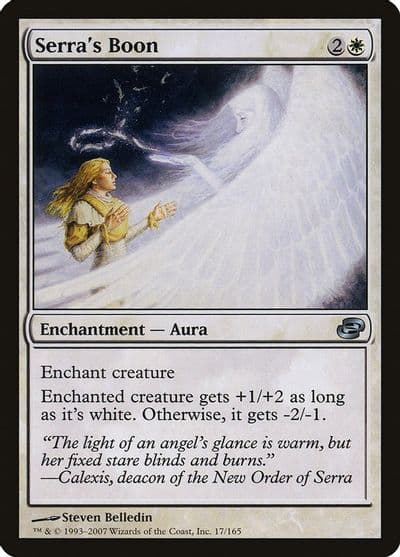 Serras Boon Planar Chaos Magic card