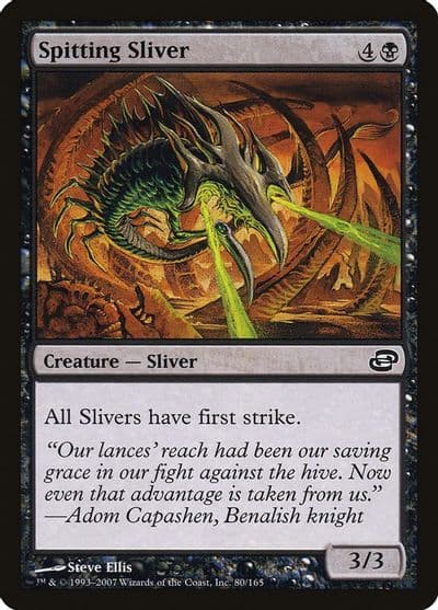 Spitting Sliver Planar Chaos Magic card