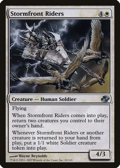 Stormfront Riders Planar Chaos Magic card