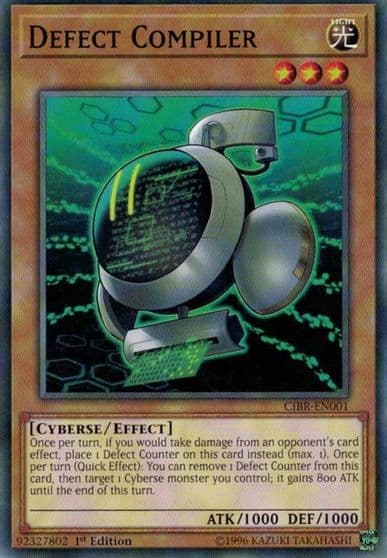 Defect Compiler Circuit Break Yu-Gi-Oh! card