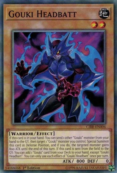 Gouki Headbatt Circuit Break Yu-Gi-Oh! card