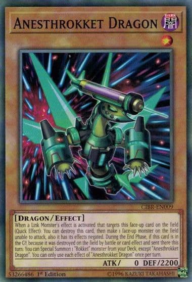 Anesthrokket Dragon Circuit Break Yu-Gi-Oh! card