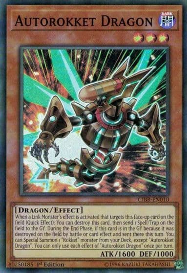 Autorokket Dragon Circuit Break Yu-Gi-Oh! card