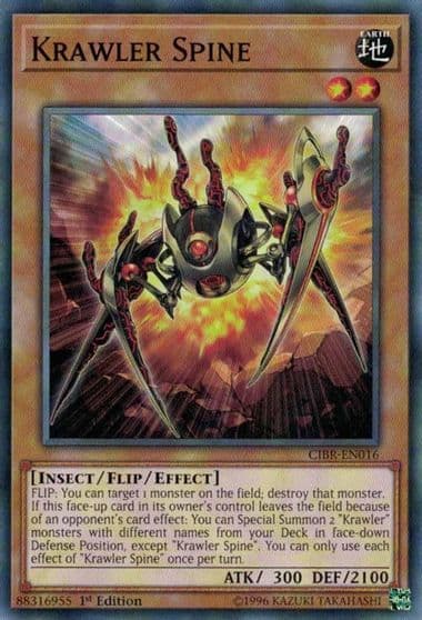 Krawler Spine Circuit Break Yu-Gi-Oh! card