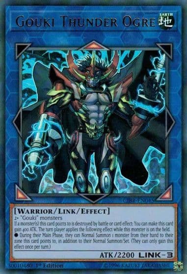 Gouki Thunder Ogre Circuit Break Yu-Gi-Oh! card