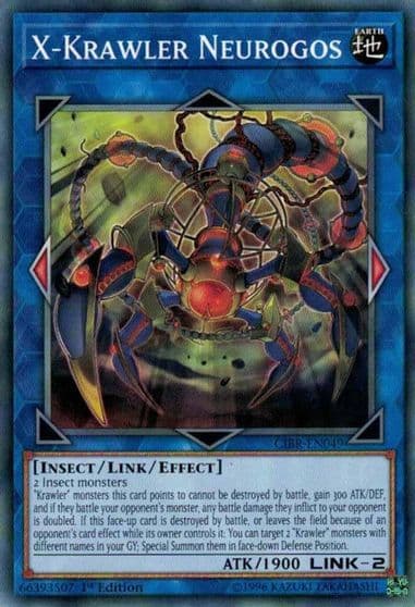 X Krawler Neurogos Circuit Break Yu-Gi-Oh! card