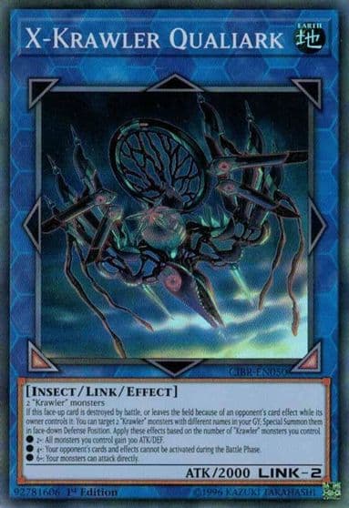 X Krawler Qualiark Circuit Break Yu-Gi-Oh! card