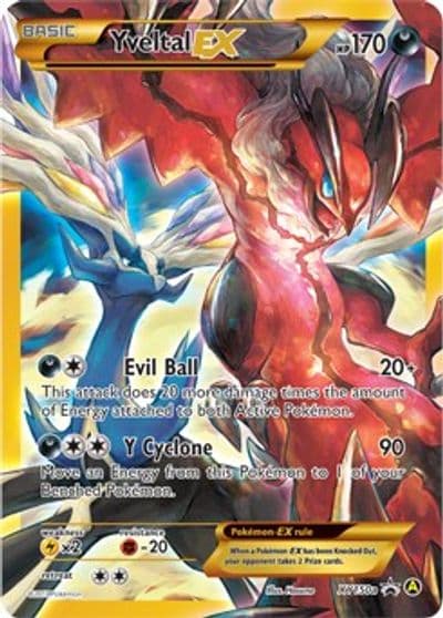 Yveltal EX - XY150a Alternate Art Promos Pokemon card