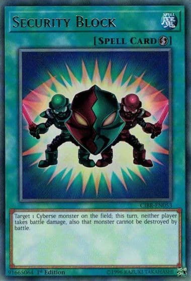 Security Block Circuit Break Yu-Gi-Oh! card