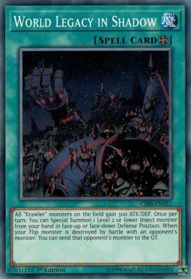 World Legacy in Shadow Circuit Break Yu-Gi-Oh! card