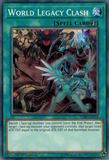 World Legacy Clash Circuit Break Yu-Gi-Oh! card
