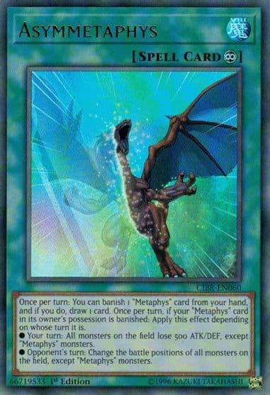 Asymmetaphys Circuit Break Yu-Gi-Oh! card