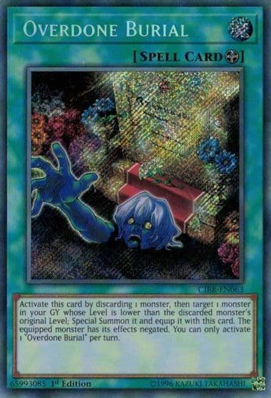 Overdone Burial Circuit Break Yu-Gi-Oh! card