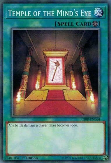 Temple of the Minds Eye Circuit Break Yu-Gi-Oh! card