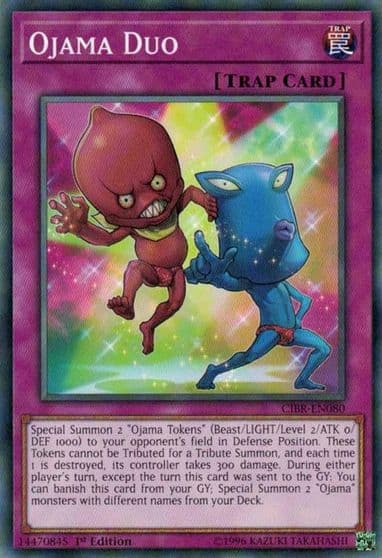 Ojama Duo Circuit Break Yu-Gi-Oh! card