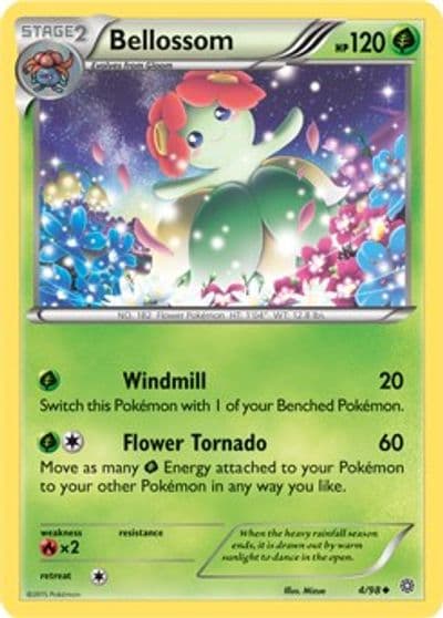 Bellossom (Cosmos Holo) Miscellaneous Cards & Products Pokemon card