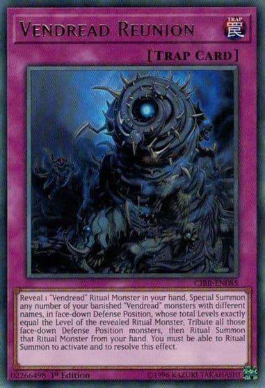 Vendread Reunion Circuit Break Yu-Gi-Oh! card