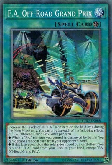 FA Off Road Grand Prix Circuit Break Yu-Gi-Oh! card