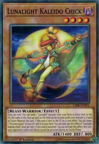 Lunalight Kaleido Chick Circuit Break Yu-Gi-Oh! card
