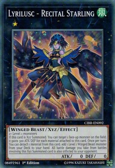 Lyrilusc Recital Starling Circuit Break Yu-Gi-Oh! card