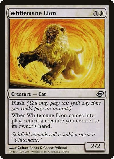 Whitemane Lion Planar Chaos Magic card