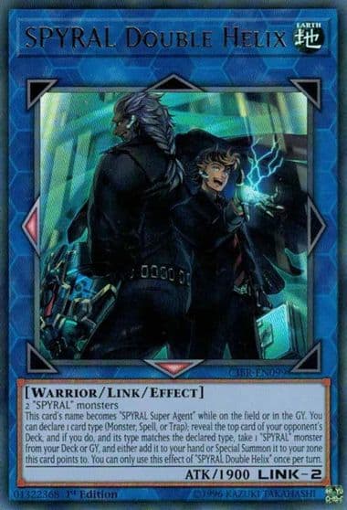 SPYRAL Double Helix Circuit Break Yu-Gi-Oh! card