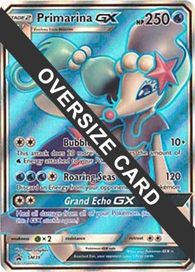 Primarina GX - SM39 Jumbo Cards Pokemon card