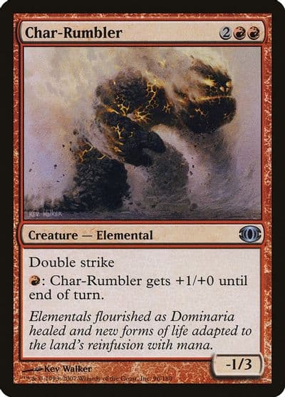 Char Rumbler Future Sight Magic card