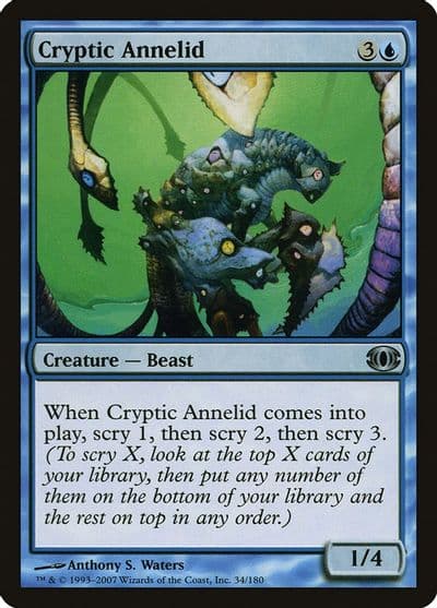 Cryptic Annelid Future Sight Magic card