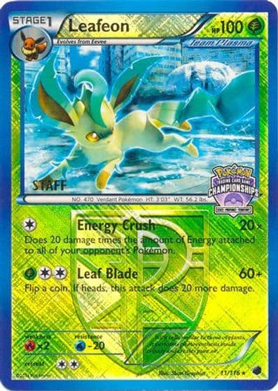 Leafeon (State Championships) [Staff] League & Championship Cards Pokemon card