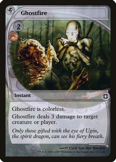 Ghostfire Future Sight Magic card
