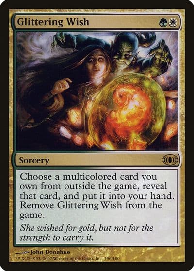Glittering Wish Future Sight Magic card
