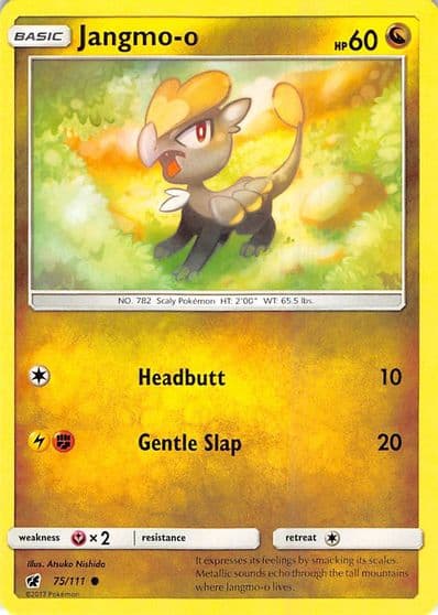 Jangmo-o SM - Crimson Invasion Pokemon card