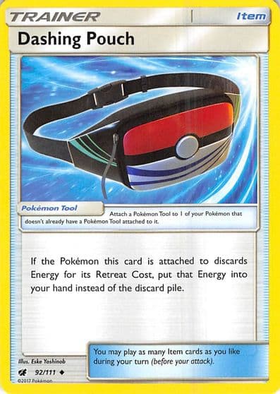 Dashing Pouch SM - Crimson Invasion Pokemon card