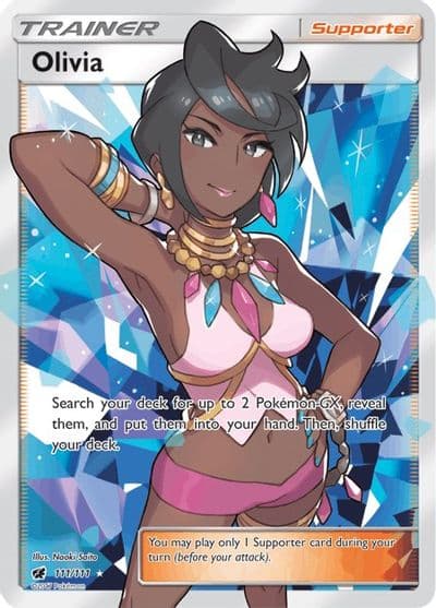 Olivia (Full Art) SM - Crimson Invasion Pokemon card