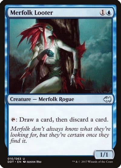 Merfolk Looter Duel Decks: Merfolk vs. Goblins Magic card