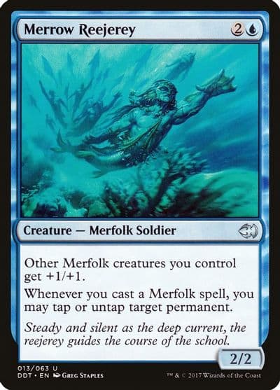 Merrow Reejerey Duel Decks: Merfolk vs. Goblins Magic card