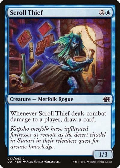 Scroll Thief Duel Decks: Merfolk vs. Goblins Magic card