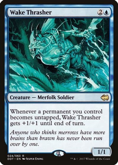 Wake Thrasher Duel Decks: Merfolk vs. Goblins Magic card