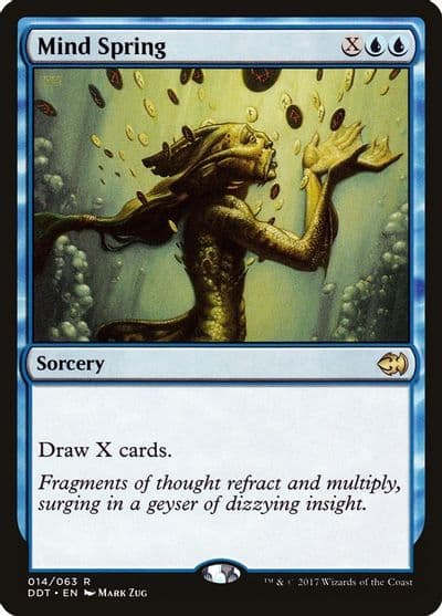 Mind Spring Duel Decks: Merfolk vs. Goblins Magic card