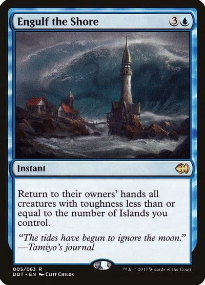Engulf the Shore Duel Decks: Merfolk vs. Goblins Magic card