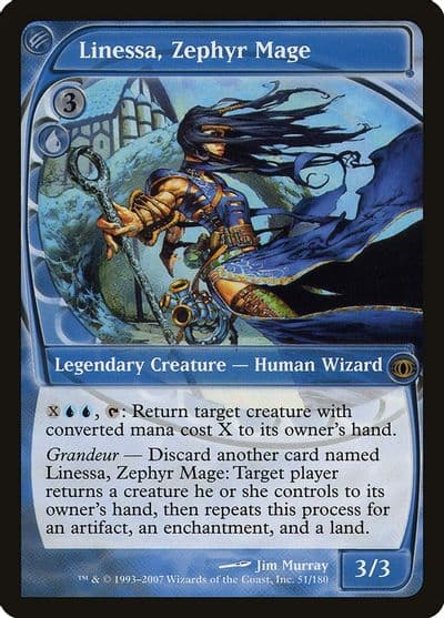 Linessa Zephyr Mage Future Sight Magic card