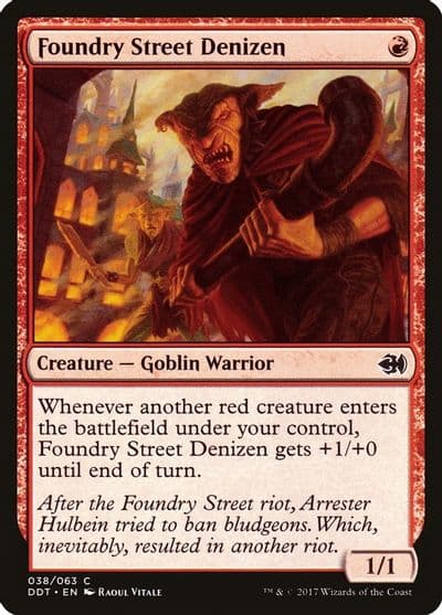 Foundry Street Denizen Duel Decks: Merfolk vs. Goblins Magic card