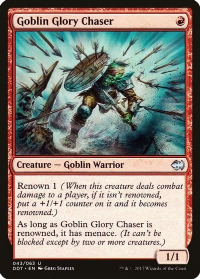 Goblin Glory Chaser Duel Decks: Merfolk vs. Goblins Magic card