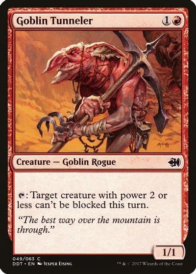 Goblin Tunneler Duel Decks: Merfolk vs. Goblins Magic card