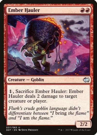 Ember Hauler Duel Decks: Merfolk vs. Goblins Magic card