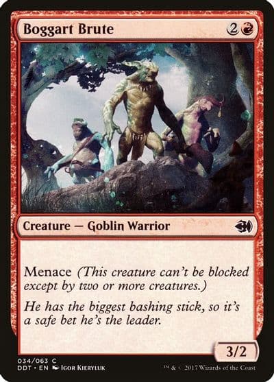 Boggart Brute Duel Decks: Merfolk vs. Goblins Magic card