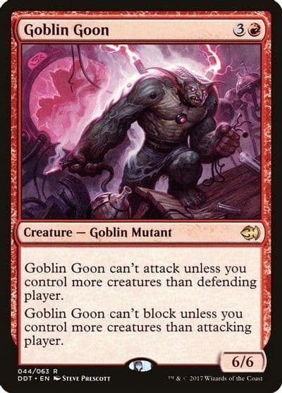 Goblin Goon Duel Decks: Merfolk vs. Goblins Magic card