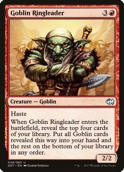 Goblin Ringleader Duel Decks: Merfolk vs. Goblins Magic card