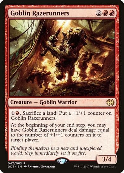 Goblin Razerunners Duel Decks: Merfolk vs. Goblins Magic card
